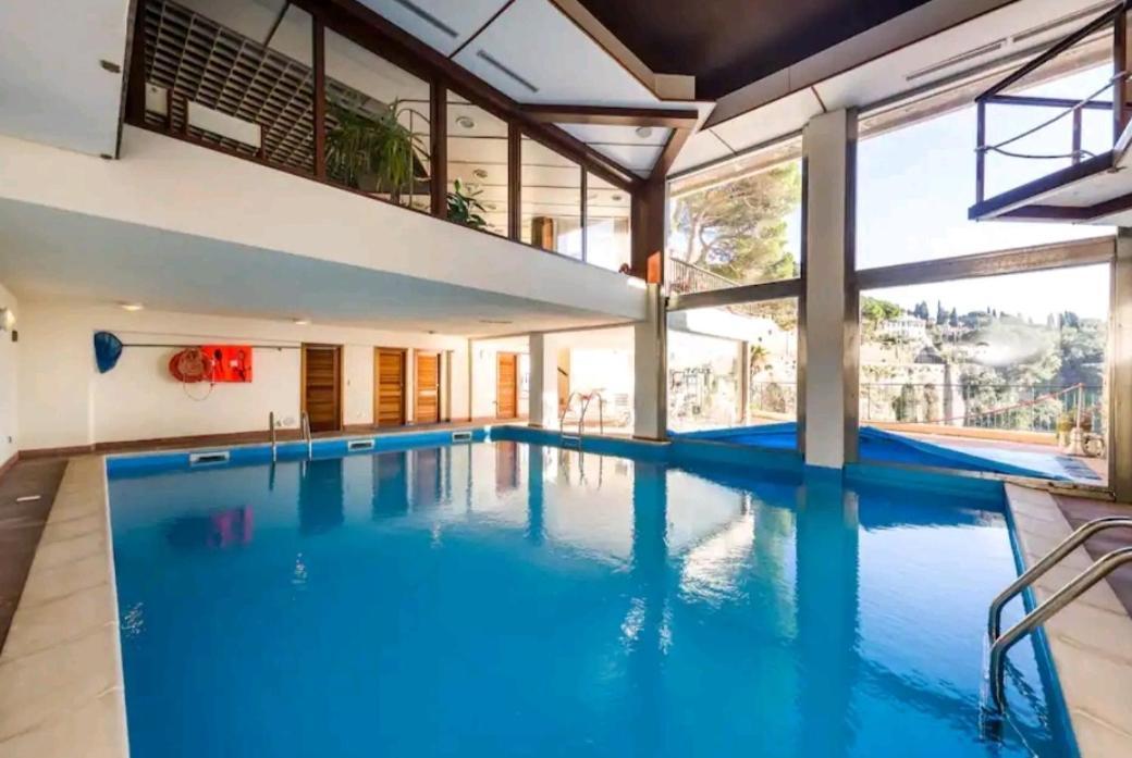 Pieve Ligure A Picco Sul Mare Con Piscina Villa Regina Exteriér fotografie