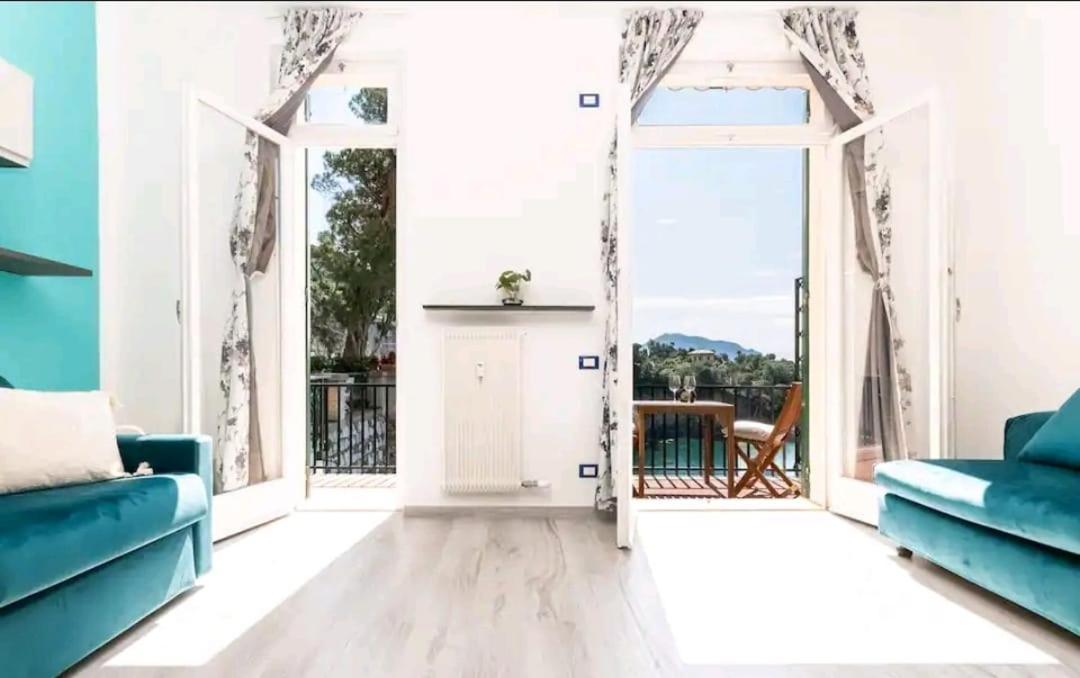 Pieve Ligure A Picco Sul Mare Con Piscina Villa Regina Exteriér fotografie