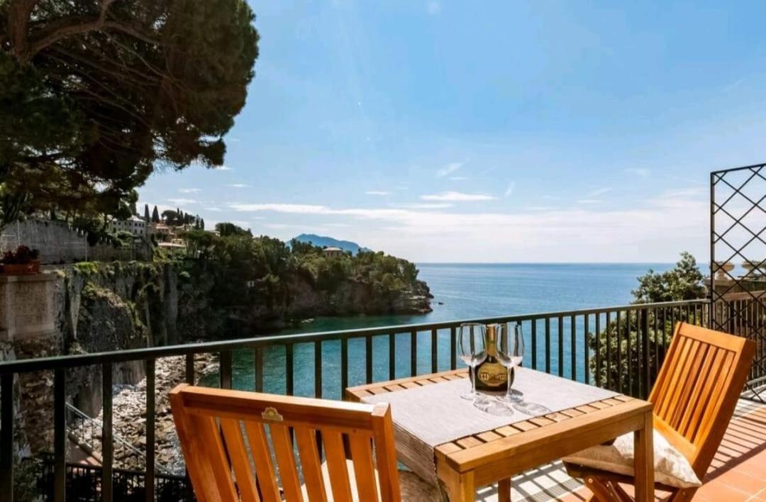 Pieve Ligure A Picco Sul Mare Con Piscina Villa Regina Exteriér fotografie